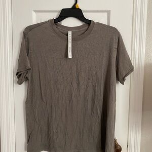 lululemon athletica Textured Brown Tee
